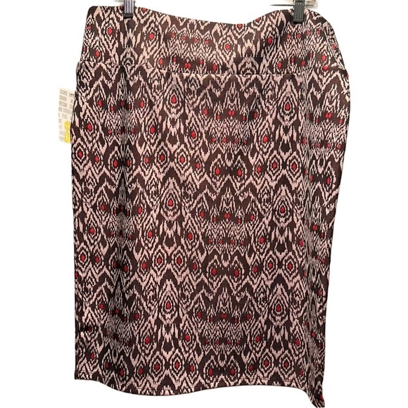 LulaRoe Cassie Pencil Skirt Stretchy High Wide Waist Band XXXL 24-26 - Picture 1 of 12